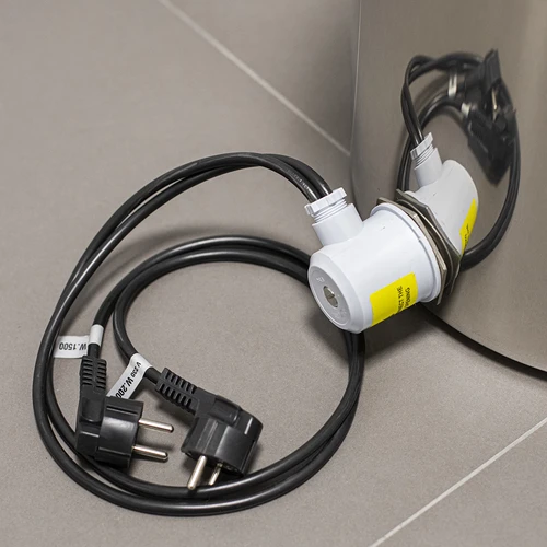 Modulaire distilleerder Convex 30 L elektrisch - Aabratek - 13 ['abratek', ' elektrische distilleerder', ' distilleerder met kijkglas', ' modulaire distilleerder', ' gerectificeerde spiritus', ' gedestilleerd water 95%', ' distillatie', ' koperen vulling', ' koperen prismatische veren', ' browin distilleerder']