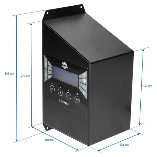 Module set met Wi-Fi controller - dragON IQ 2,7 kW, voor tuinrookovens - 4