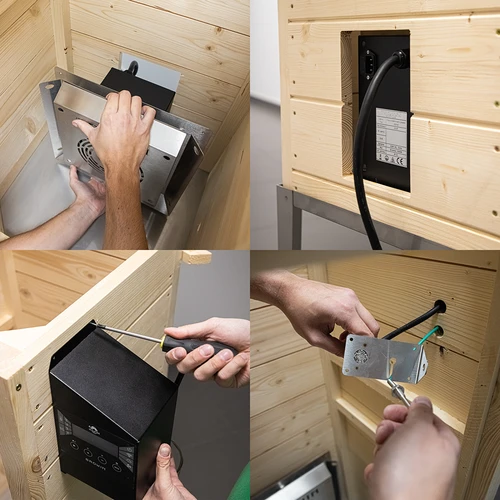 Moduulset met Wi‑Fi-controller – dragON IQ 2,7 kW, voor tuinrookovens - 7