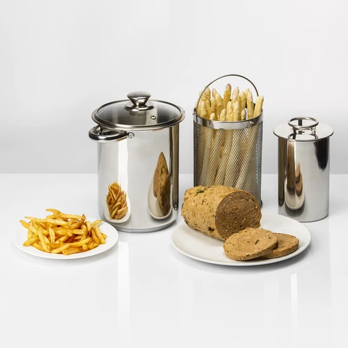 Multifunctionele pan met mandje en hamkoker - 13