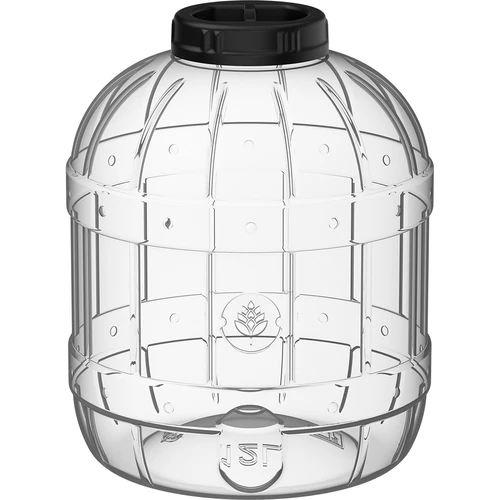 Multifunctionele pot 12L met deksel  - 1 ['potten voor conserven', ' pot', ' pot voor augurken', ' voor likeuren', ' pot 12 l', ' pot met certificaat', ' onbreekbare pot', ' universele pot', ' multifunctionele pot', ' pot voor conserven', ' plastic pot', ' pot van kunststof']