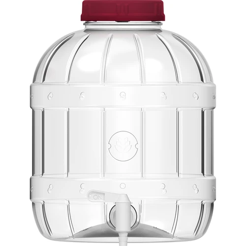 Multifunctionele pot met kraantje 10L - 3 ['PET-pot', ' kunststof pot', ' plastic pot', ' multifunctionele pot', ' onbreekbare pot', ' pot met kraan', ' pot met kraantje', ' pot voor limonade', ' pot met deksel en kurk']