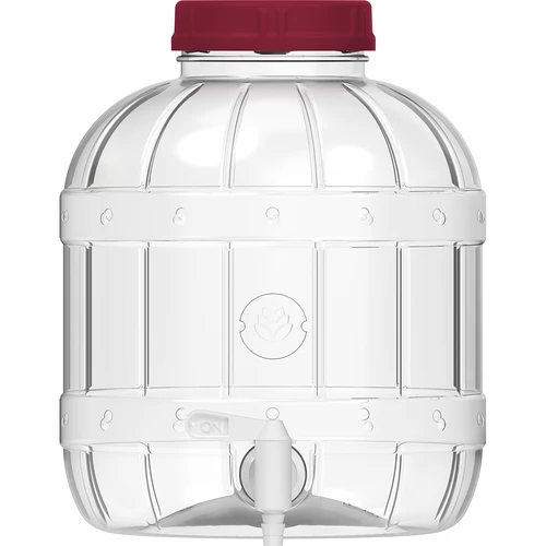 Multifunctionele pot met kraantje 8L - 3 ['pet pot', ' kunststof pot', ' plastic pot', ' multifunctionele pot', ' onbreekbare pot', ' pot met kraan', ' pot met kraantje', ' pot voor limonade', ' pot met deksel en kurk']