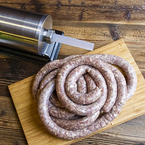 Natuurlijke varkensdarmen kal. 28/30 mm, 20 m - 8 ['natuurlijke darmen', ' varkensdarmen', ' beste darmen voor worsten', ' voor jeneverbesworst', ' voor witte worst', ' voor gewone worst', ' voor zelfgemaakte worsten', ' doe-het-zelf', ' doe-het-zelf vleeswaren', ' zelfgemaakte vleeswaren', ' natuurlijke darmen voor vullen', ' voor gerookte worst', ' voor gekookte worst', ' gegrild', ' gedroogd']