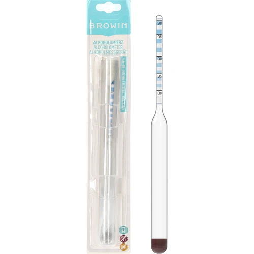 Nauwkeurige glazen alcoholmeter - 5 ['alcoholmeter', ' areometer voor alcoholmeting', ' alcoholindicator', ' voor distillaten', " voor wodka's"]