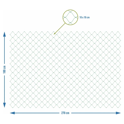Net voor klimplanten, 1,8 x 2,7m - 4 ['net voor planten', ' net voor klimplanten', ' net voor klimmende planten', ' tuinnet', ' net', ' tuinpergola', ' steunen voor planten', ' bloemensteun-net', ' steun voor tuinplanten', ' steun voor klimop', ' flexibele steun voor klimplanten', ' net voor wijnstokken', ' welk net voor klimplanten kiezen', ' verzorgde tuin', ' steunen voor bloemen', ' tuinaccessoires', ' hoe zorg je voor planten', ' aanbevolen netten voor planten', ' duurzaam kunststof net']