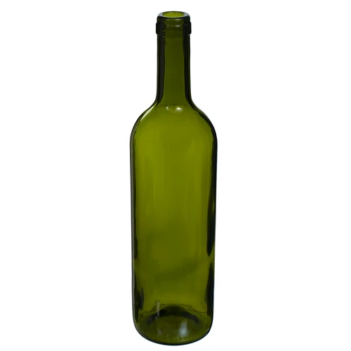 Olijfgroene wijnfles 0,75 L - verpakking van 8 stuks - 3 ['flessen', ' fles', ' glazen fles', ' wijnflessen', ' wijnfles', ' lege wijnfles', ' glazen wijnfles', ' wijnfleskurk', ' lege flessen', ' groene flessen', ' groene fles']