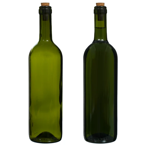 Olijfgroene wijnfles 0,75 L - verpakking van 8 stuks - 5 ['flessen', ' fles', ' glazen fles', ' wijnflessen', ' wijnfles', ' lege wijnfles', ' glazen wijnfles', ' wijnfleskurk', ' lege flessen', ' groene flessen', ' groene fles']