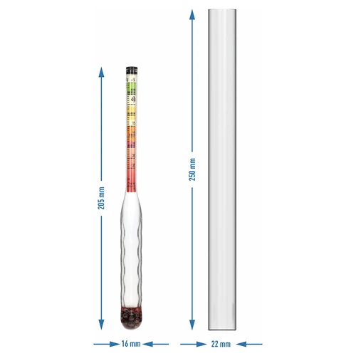 Onbreekbare suikermeter met proefbuis, meetbereik: -5-35°Blg - 4 ['suikermeter', ' onbreekbare suikermeter', ' veilige suikermeter', ' onbreekbare suikermeetinstrument voor wijn', ' vloeistofhydrometer', ' meting van Balinga in wijn', ' instrument voor suikermeetinstrument', ' eenvoudige suikermeetinstrument in instellingen', ' suikermeetinstrument in wort', ' suikergehalte meting', ' suikergehalte-indicator in instellingen', ' suikermeter met duidelijke schaal', ' welke suikermeter te kiezen', ' cadeau voor drankproducent', ' innovatief meetinstrument voor drinkvloeistoffen', ' suikergehalte-indicator in vloeistoffen', ' voor het maken van dranken']