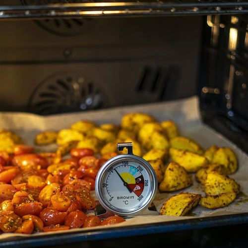 Oventhermometer (0°C tot +300°C) Ø4,4cm - 8 ['oven thermometer', ' broodthermometer', ' vleesthermometer', ' voedselthermometer']