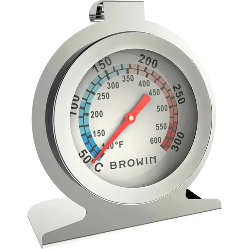 Oventhermometer (50°C tot +300°C) Ø6,1cm  - 1 ['keukenthermometer', ' oven thermometer', ' baktthermometer', ' bakthermometer', ' staande thermometer', ' hangende thermometer', ' oven thermometer']