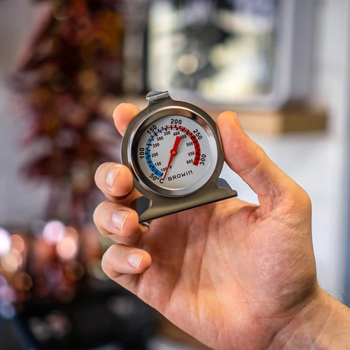 Oventhermometer (50°C tot +300°C) Ø6,1cm - 4 ['keukenthermometer', ' oven thermometer', ' baktthermometer', ' bakthermometer', ' staande thermometer', ' hangende thermometer', ' oven thermometer']