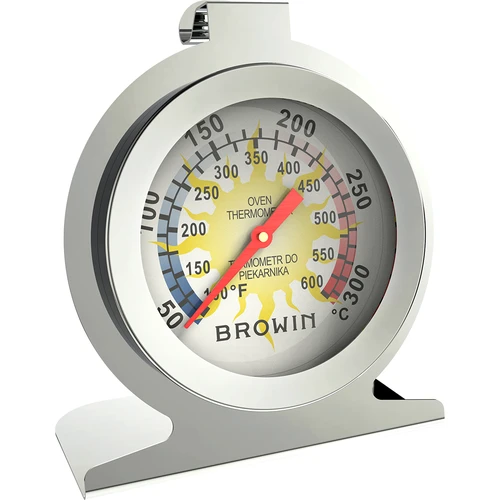 Oventhermometer (50°C tot +300°C) Ø6,1cm  - 1 ['keukenthermometer', ' bakthermometer', ' oven thermometer', ' hangthermometer', ' staand thermometer', ' vleesthermometer', ' keuken thermometers', ' oven thermometers', ' rookthermometer']