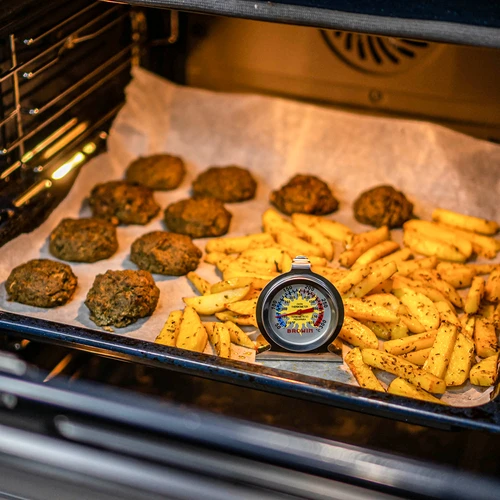 Oventhermometer (50°C tot +300°C) Ø6,1cm - 5 ['keukenthermometer', ' bakthermometer', ' oven thermometer', ' hangthermometer', ' staand thermometer', ' vleesthermometer', ' keuken thermometers', ' oven thermometers', ' rookthermometer']