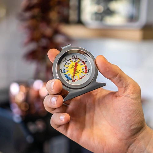 Oventhermometer (50°C tot +300°C) Ø6,1cm - 4 ['keukenthermometer', ' bakthermometer', ' oven thermometer', ' hangthermometer', ' staand thermometer', ' vleesthermometer', ' keuken thermometers', ' oven thermometers', ' rookthermometer']