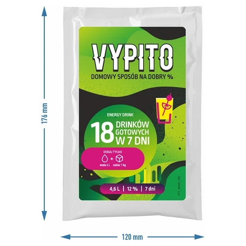 Partyset - Vypito Energy drink - 5