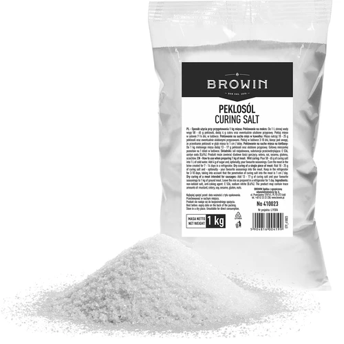 Pekelzout 1 kg - 2 ['Pekelzout', ' pekel', ' pekelzout voor vlees', ' vleesconservering', ' vleeswarenconservering', ' voor pekelen', ' pekeloplossing', ' gepekeld ham']