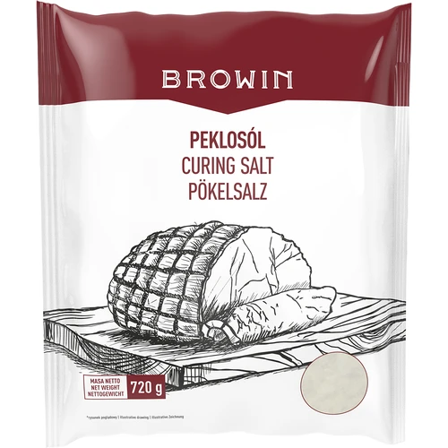 Pekelzout 720 g  - 1 ['pekelzout', ' pekel', ' pekelzout voor vlees', ' pekelzout voor vlees', ' conservering van vlees', ' conservering van vleeswaren', ' conservering van vleeswaren', ' voor pekelen', ' pekeloplossing', ' pekelen']