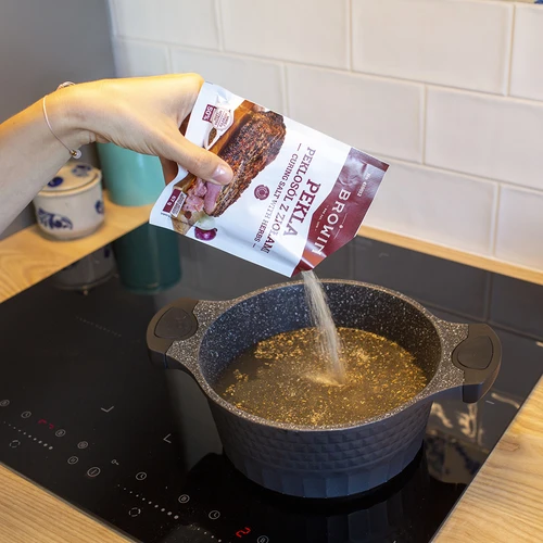 Pekelzout met kruiden "Pekla" - 70 g - 4 ['voor pekelen', ' voor ham', ' voor hammen', ' vleeswaren', ' pekeloplossing', ' zelfgemaakte ham', ' voor roken', ' voor bakken']