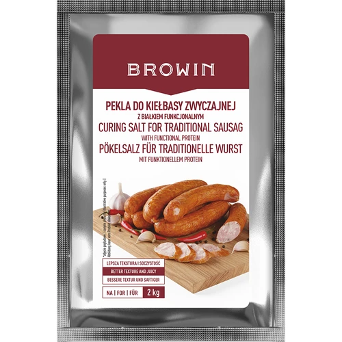 Peklosól - Pekla do kiełbasy zwyczajnej, z białkiem funkcjonalnym, 64g