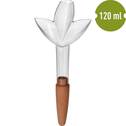Plantenbesproeier – transparant blad met keramische voet, 120 ml - 2 ['plantenbesproeier', ' besproeier', ' bladvormige besproeier', ' originele besproeier', ' plantenbescherming', ' plantenverzorging', ' bloemenbesproeier', ' besproeiend blad', ' besproeiingsbollen', ' besproeiingsbol', ' designbesproeier', ' hoe zorg je voor planten', ' mooie huisaccessoires', ' designbesproeiers', ' unieke besproeiingsbollen', ' universele besproeier', ' keramische voet', ' keramische besproeier', ' besproeier met keramische voet', ' besproeier voor kleine planten en kamerbloemen']