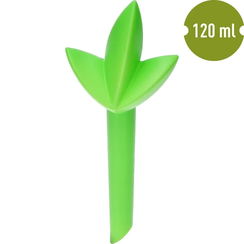 Plantengieter – groen blad, 120 ml - 2 ['plantengieter', ' gieter', ' gieter in de vorm van een blad', ' originele gieter', ' plantenbescherming', ' plantenverzorging', ' bloementuit', ' watergevend blad', ' watergevende bollen', ' watergevende bol', ' design gieter', ' hoe zorg je voor planten', ' mooie huisaccessoires', ' design gieters', ' unieke watergevende bollen', ' universele gieter', ' groene gieter', ' gieter voor kleine planten en kamerbloemen']