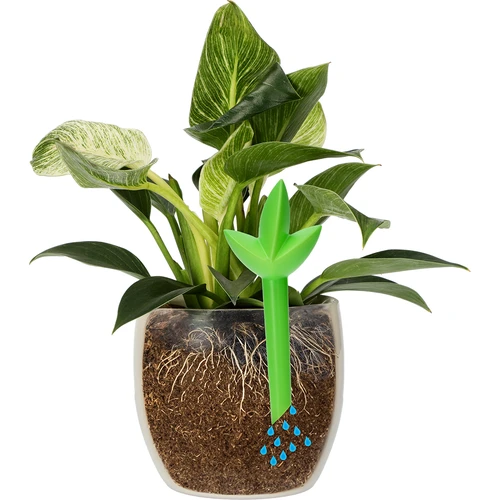 Plantengieter – groen blad, 120 ml - 5 ['plantengieter', ' gieter', ' gieter in de vorm van een blad', ' originele gieter', ' plantenbescherming', ' plantenverzorging', ' bloementuit', ' watergevend blad', ' watergevende bollen', ' watergevende bol', ' design gieter', ' hoe zorg je voor planten', ' mooie huisaccessoires', ' design gieters', ' unieke watergevende bollen', ' universele gieter', ' groene gieter', ' gieter voor kleine planten en kamerbloemen']
