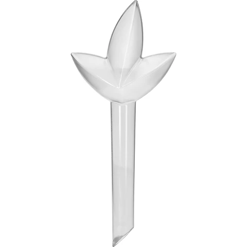 Plantengieter – transparant blad, 120 ml  - 1 ['plantengieter', ' gieter', ' gieter in de vorm van een blad', ' originele gieter', ' plantenbescherming', ' plantenverzorging', ' bloemen gieter', ' watergevend blad', ' watergevende bollen', ' watergevende bol', ' design gieter', ' hoe zorg je voor planten', ' mooie huisaccessoires', ' design gieters', ' unieke watergevende bollen', ' universele gieter', ' transparante gieter', ' gieter voor kleine planten en potbloemen']