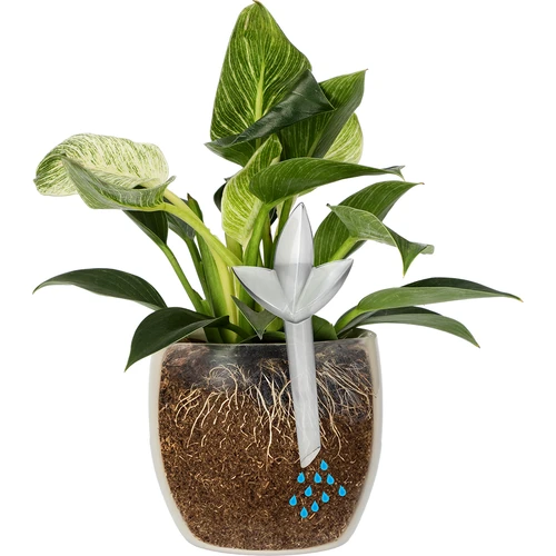 Plantengieter – transparant blad, 120 ml - 5 ['plantengieter', ' gieter', ' gieter in de vorm van een blad', ' originele gieter', ' plantenbescherming', ' plantenverzorging', ' bloemen gieter', ' watergevend blad', ' watergevende bollen', ' watergevende bol', ' design gieter', ' hoe zorg je voor planten', ' mooie huisaccessoires', ' design gieters', ' unieke watergevende bollen', ' universele gieter', ' transparante gieter', ' gieter voor kleine planten en potbloemen']