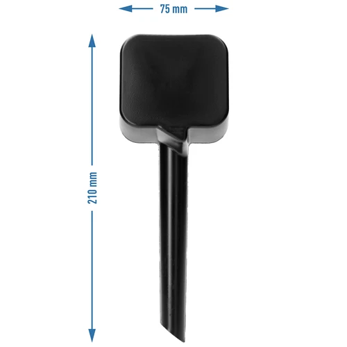 Plantengieter – zwart bord, 200 ml - 5 ['plantengieter', ' gieter', ' gieter in de vorm van een bord', ' originele gieter', ' plantenbescherming', ' plantenverzorging', ' bloemen gieter', ' waterbord', ' waterballen', ' waterbal', ' design gieter', ' hoe zorg je voor planten', ' mooie huisaccessoires', ' design gieters', ' unieke waterballen', ' universele gieter']