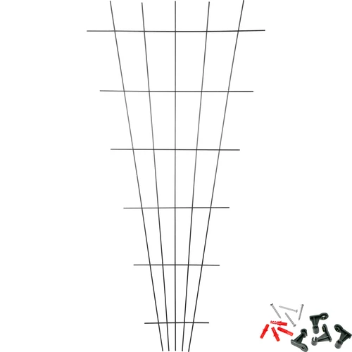 Plantensteun - rooster (150cm x 75cm) 2 stuks - 2