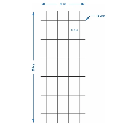 Plantensteun – tuinscherm 150 x 60cm - 7 ['plantensteun', ' struiksteun traliewerk', ' tuinsteun', ' tuinscherm', ' plantenrek', ' plantsteun', ' bloemensteun', ' tuinplantensteun', ' klimopsteun', ' stalen steun', ' steun met muurbevestiging', ' klimplantsteun', ' rozenstruiksteun', ' zwarte steun', ' welke plantensteun kiezen', ' verzorgde tuin', ' klimplantenrek', ' rozensteun', ' klimopsteun', ' voor rozenstruiken', ' metalen bloemensteunen', ' tuinaccessoires', ' hoe zorg je voor planten', ' aanbevolen plantensteunen', ' tralievormige steun', ' muurbevestigde steun']