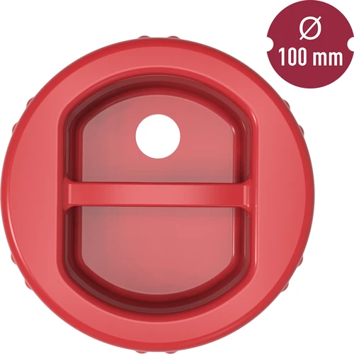 Plastic dop fi 100 twist-off met gat en kurk - 3 ['kunststof dop', ' potdeksel', ' ballon dop', ' dop met kurk', ' fermentatiedop', ' fermentatiekurk', ' luchtdichte dop', ' dop fi 100', ' dop met handvat', ' plastic doppen', ' twist-off doppen']