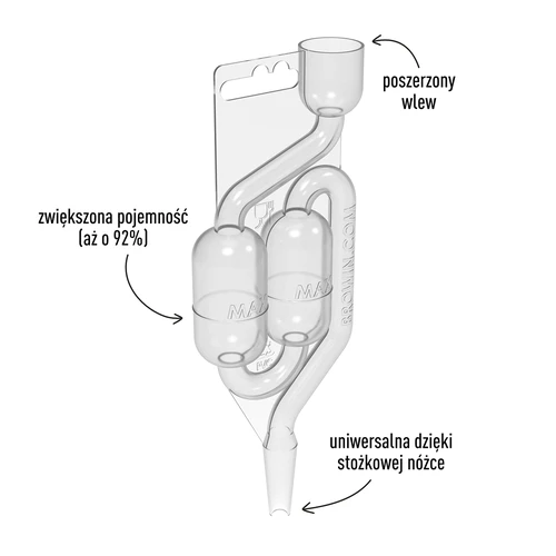 Plastic fermentatiebuis MAXI-v2 - 3 ['fermentatiebuis', ' onbreekbare fermentatiebuis', ' grote fermentatiebuis', ' beste fermentatiebuis', ' fermentatie', ' hoeveel water in fermentatiebuis', ' hoeveel water in de fermentatiebuis', ' stille fermentatiebuis', ' hoe maak je een fermentatiebuis', ' fermentatiebuis castorama', ' stop met fermentatiebuis', ' fermentatiebuis voor wijn', ' waar koop je een fermentatiebuis', ' waarom loopt het water in de fermentatiebuis terug', ' brouwsel', ' bescherming van het brouwsel', ' zelfgemaakte wijn', ' buis voor fermentatie', ' fermentatie']