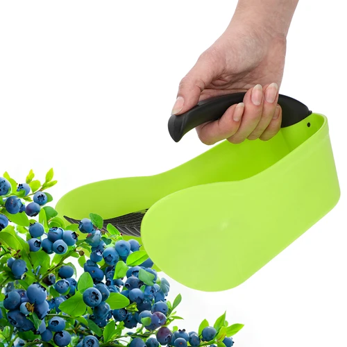 Plukker voor kleine vruchten, groen, van kunststof - 6 ['plukker voor kleine vruchten', ' machine voor het plukken van kleine vruchten', ' fruitkam', ' machine voor het plukken van struiken', ' plukker voor bessen en bosbessen', ' plukker voor aalbessen', ' plukker voor aronia', ' plukken van kleine vruchten', ' plukken van bosbessen en bessen', ' gereedschap voor tuinwerk', ' tuingereedschap', ' praktische gereedschappen voor het plukken van fruit', ' plukken van kleine vruchten', ' tuinaccessoires']