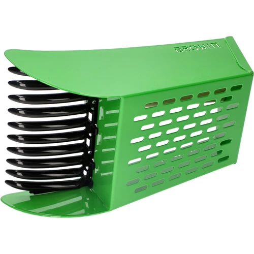 Plukker voor kleine vruchten, metalen groen - 4 ['plukker voor kleine vruchten', ' machine voor het plukken van kleine vruchten', ' fruitkam', ' machine voor het plukken van struiken', ' plukker voor bessen en bosbessen', ' plukker voor aalbessen', ' plukker voor aronia', ' plukken van kleine vruchten', ' plukken van bosbessen en bessen', ' gereedschap voor tuinwerk', ' tuingereedschap', ' praktische gereedschappen voor het plukken van fruit', ' plukken van kleine vruchten', ' tuinaccessoires']