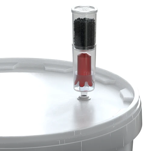 Pochłaniacz zapachu fermentacyjnego + rurka fermentacyjna cicha + węgiel aktywny kokosowy 200 g - 8
