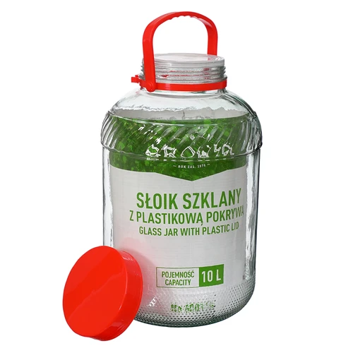 Pot 10 L met plastic deksel - 5 ['10l', ' 10 l', ' 10 liter', ' pot 10 liter', ' pot met plastic deksel', '']