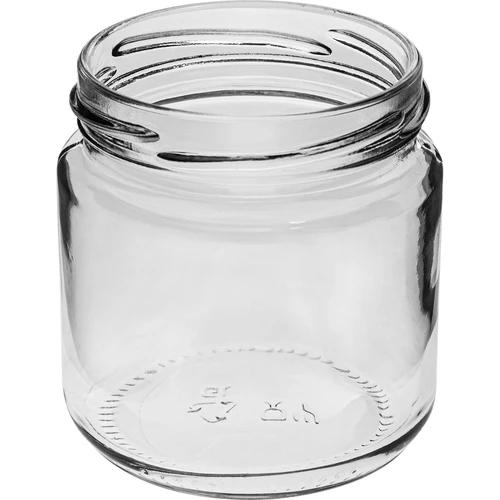 Pot 212ml fi66/4 met zwart deksel 6 stuks - 4 ['set van potten', ' potten voor jam', ' potten met deksels', ' potten fi 66', ' potten met deksels 4 klemmen', ' potten met zwarte deksels', ' voor conserven', ' voor wecken', ' kruidencontainer', ' pot voor puree', ' pot voor honing', ' voor gemarineerde paddenstoelen']