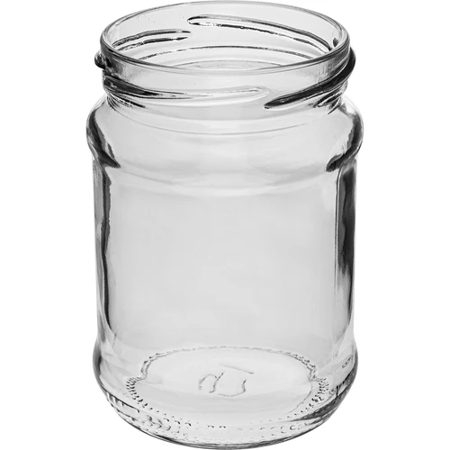 Pot 250 ml fi 66/4 zwarte deksel - 6 stuks - 4 ['set van potten', ' potten voor fermenteren', ' potten voor jam', ' potten met deksels', ' potten fi 66', ' potten met deksels 4 klemmen', ' potten met zwarte deksels', ' voor conserven', ' voor wecken', ' kruidencontainer']