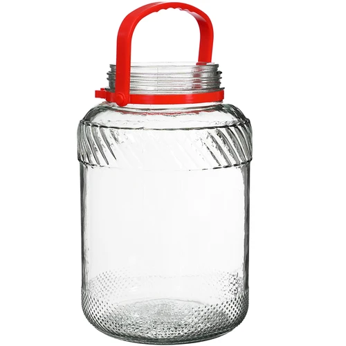 Pot 3 L met plastic deksel - 2 ['grote pot', ' grote pot', ' grote pot', ' grote pot', ' grote glazen pot', ' pot voor conserven', ' voor fermentatie', ' voor augurken', ' voor kool', ' industriële pot', ' pot met tang', ' pot tang', ' tang voor augurken']