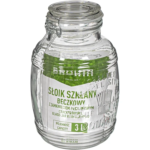 Pot 3L tonvormig "OLD" met clip - 3 ['grote pot', ' grote pot', ' grote pot', ' grote pot', ' grote glazen pot', ' pot voor conserven', ' pot voor cosmetica', ' pot voor cosmetica']