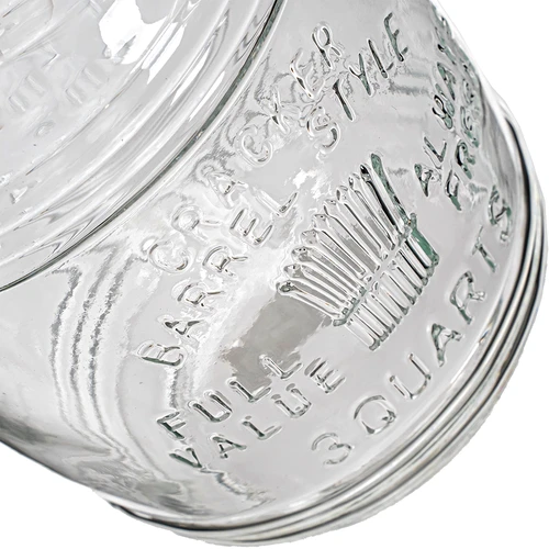 Pot 3L tonvormig "OLD" met clip - 6 ['grote pot', ' grote pot', ' grote pot', ' grote pot', ' grote glazen pot', ' pot voor conserven', ' pot voor cosmetica', ' pot voor cosmetica']