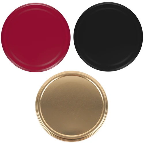 Pot 5L met gekleurd deksel fi 100 - 6 ['Pot voor likeuren', ' voor likeuren', ' pot voor alcohol', ' pot voor fermentatie', ' pot voor punch', ' pot voor limonade', ' pot 5L', ' pot met deksel', ' decoratieve pot', ' decoratieve pot', ' pot voor conserven', ' pot', ' glazen pot', ' metalen deksel', ' deksel fi 100']