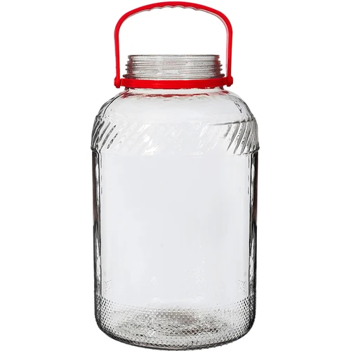 Pot 8 L met plastic deksel - 2 ['grote pot', ' grote sloik', ' grote pot', ' grote pot', ' grote glazen pot', ' pot voor conserven', ' voor fermentatie', ' voor komkommers', ' voor kool', ' industriële pot', ' pot met tang', ' pot tang', ' tang voor komkommers']
