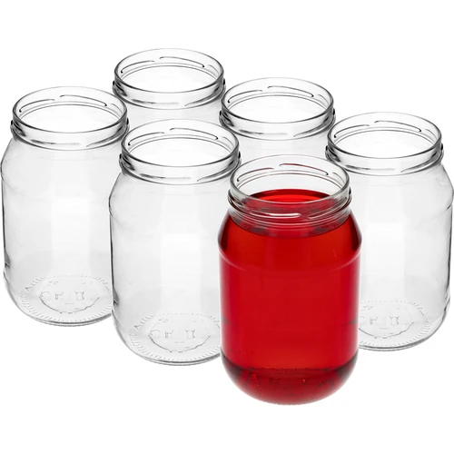 Pot TO 1,7L fi 100 - 6 stuks - 2 ['grote pot', ' pot voor fermentatie', ' pot voor inmaken', ' pot 1', '7L', ' bos in een pot', ' vlees in een pot', ' vleeswaren in een pot', ' pot voor paddenstoelen', ' pot voor champignons']