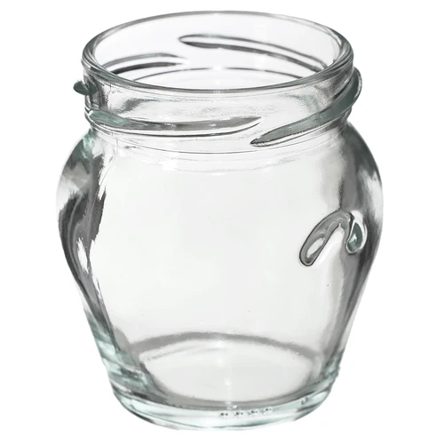 Pot TO 106 ml Amfora met gekleurd deksel fi 53 - 8 stuks - 4 ['set van potten', ' potten voor jam', ' pot voor conserven', ' pot voor conserven', ' potten met deksels', ' potten fi 53', ' potten met gekleurde deksels', ' potten voor conserven', ' potten voor wecken', ' potten voor vlees', ' pottenverzameling', ' potten voor pasteurisatie', ' vlees in een pot', ' amfora pot']