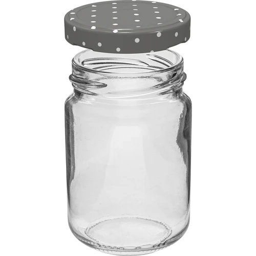 Pot TO 156 ml gekleurde deksel fi 53/4 -6 stuks - 3 ['potjes', ' kleine potjes', ' potje', ' glazen pot', ' glazen potjes', ' pot met deksel', ' potjes voor conserven', ' pot voor wecken', ' potjes voor wecken', ' potjes voor kruiden', ' pot voor jam', ' pot voor confituur', ' pot voor honing', ' potje voor honing']