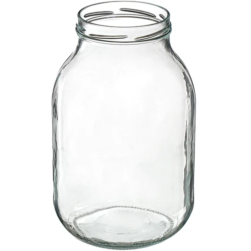 Pot TO 3 L met plastic deksel + tang fi 100 - 2 ['pot', ' glazen pot', ' glazen pot', ' pot met deksel', ' pot voor het inmaken van augurken', ' pot voor augurken', ' pot voor likeuren', ' pot voor likeuren', ' pot met tang', ' augurktang', ' keukentang']