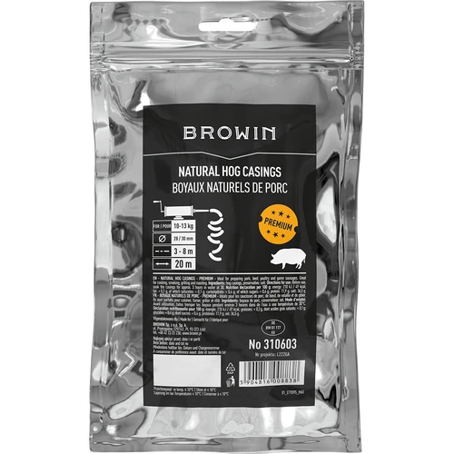 Premium varkensdarmen 28/30mm, 3-8m, 20m - 2 ['voor zelfgemaakte worst', ' darmen voor witte worst', ' doe-het-zelf', ' zelfgemaakte worst', ' premium darmen', ' zelfgemaakte producten', ' natuurlijke darmen in stukken', ' worst maken', ' hoe maak je worst', ' we maken worst']